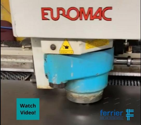 Ferrier Wire + Design Metals: Euromac CNC Turret Punching Press - Watch Video! 